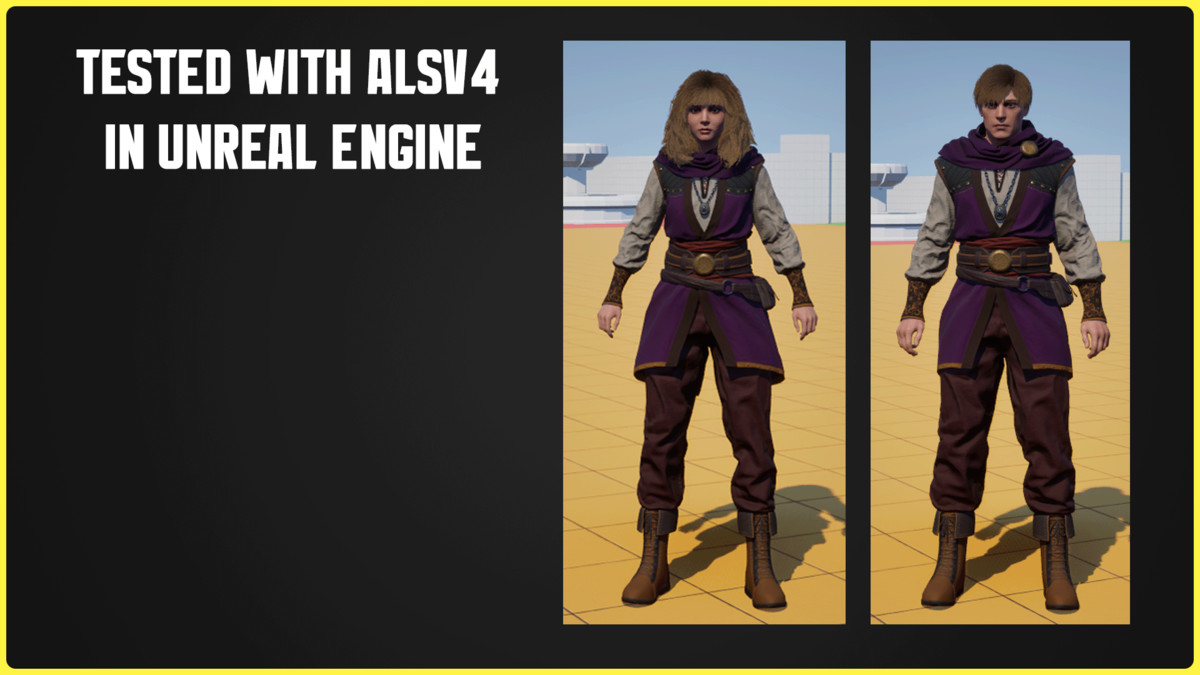 Modular Fantasy Character 03 – Mage