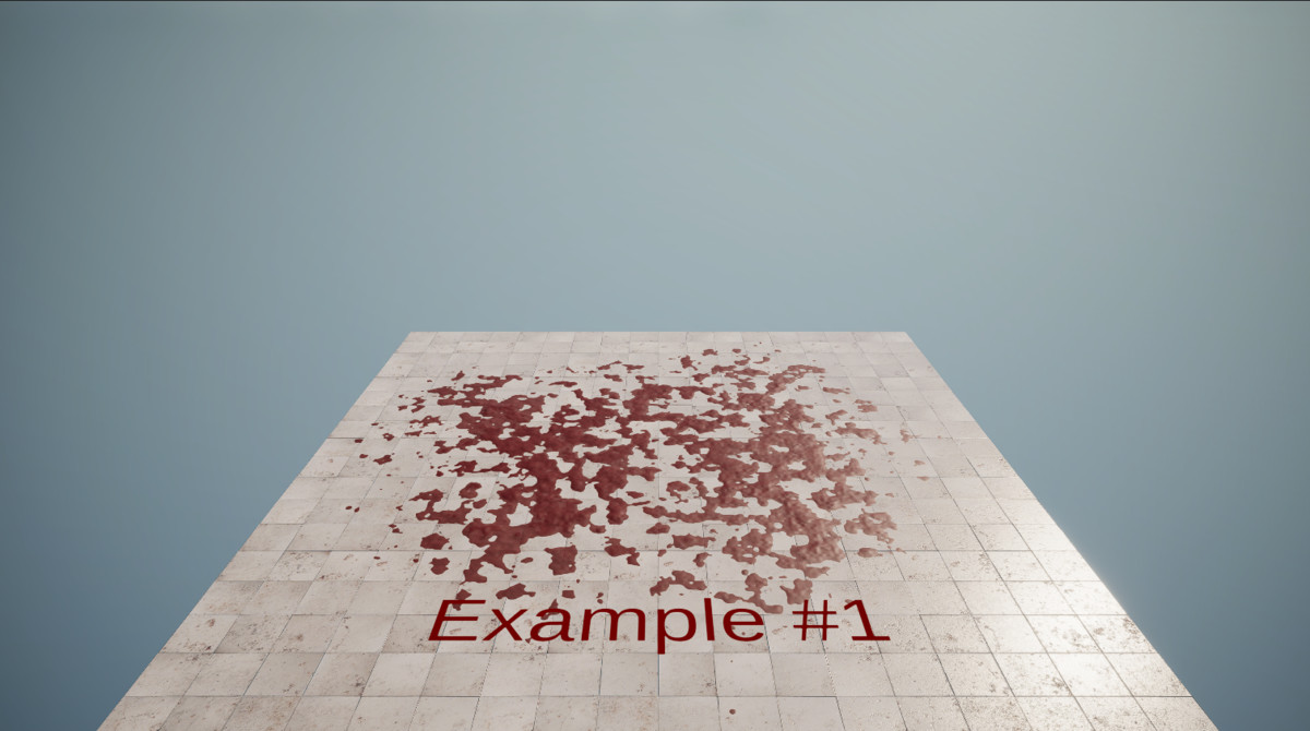 Procedural Blood Decals URP & HDRP
