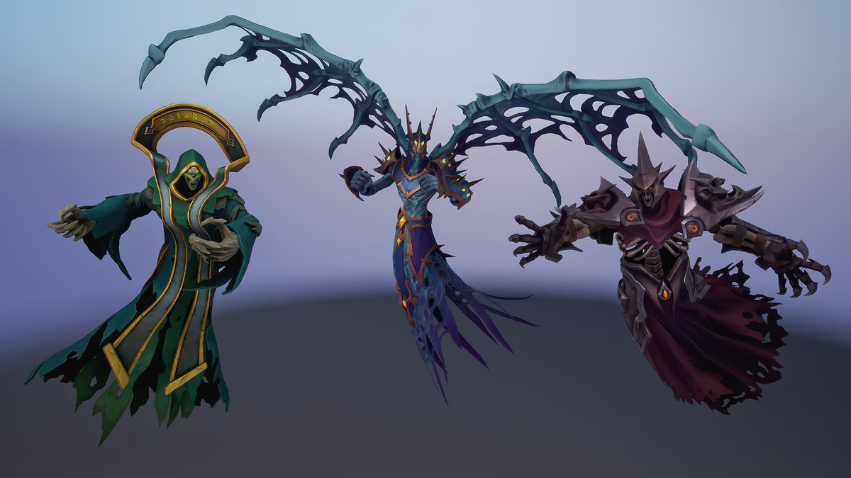 Stylized Fantasy Undead Characters Bundle