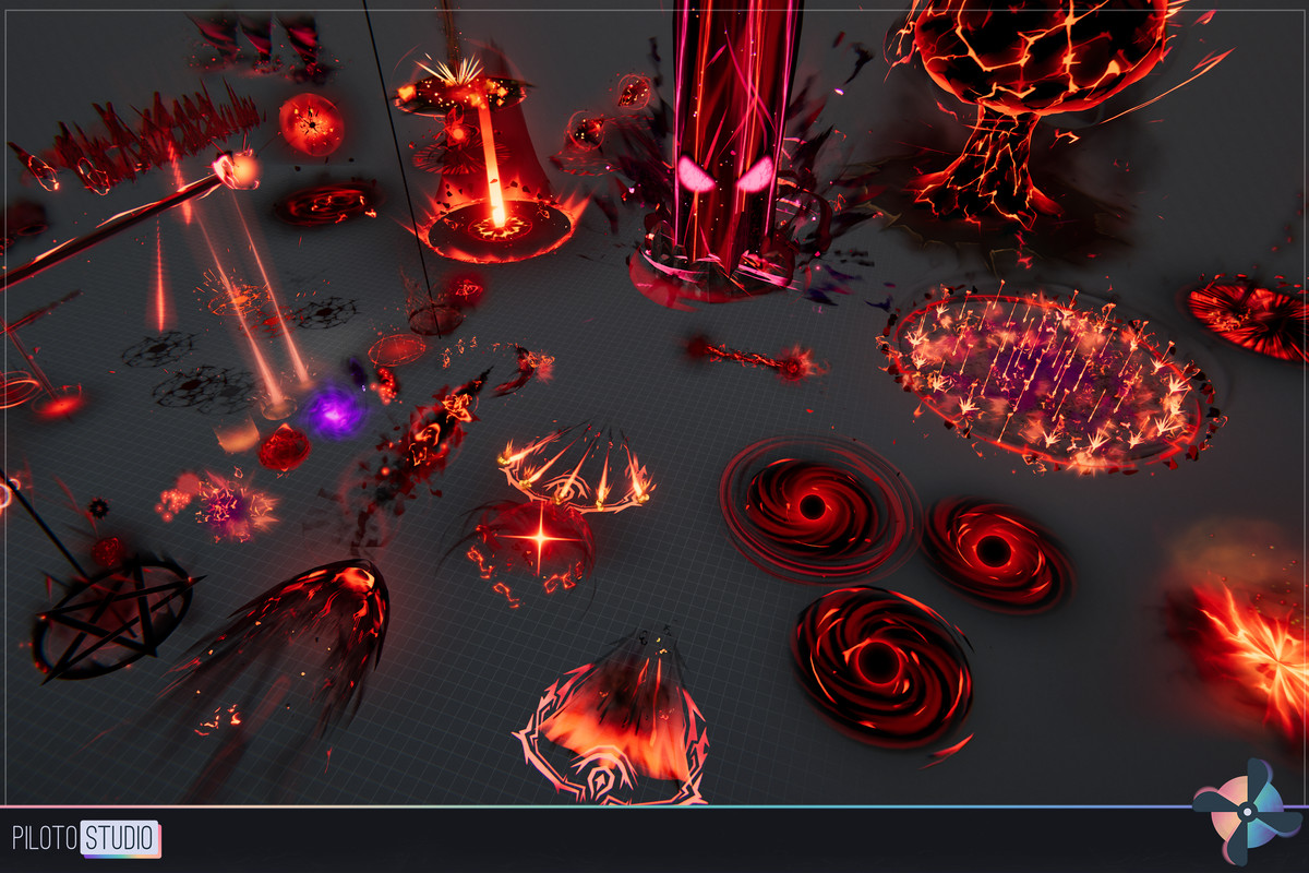 Dark Magic Stylized VFX Starter Kit