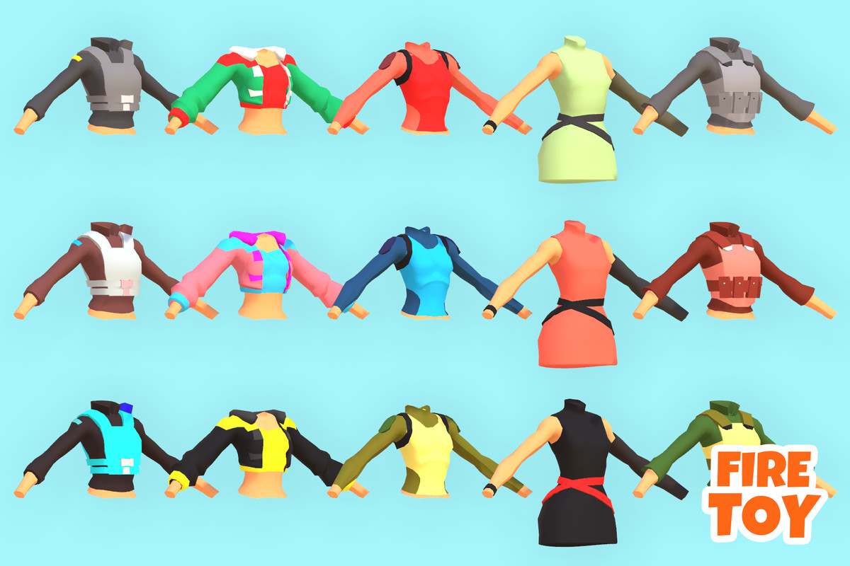 Stylized Modular Characters Vol 1