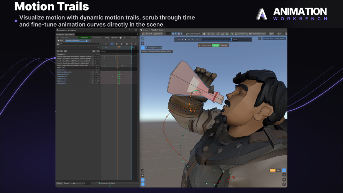 Animation Workbench Pro - Edit, Pose & Preview Animations