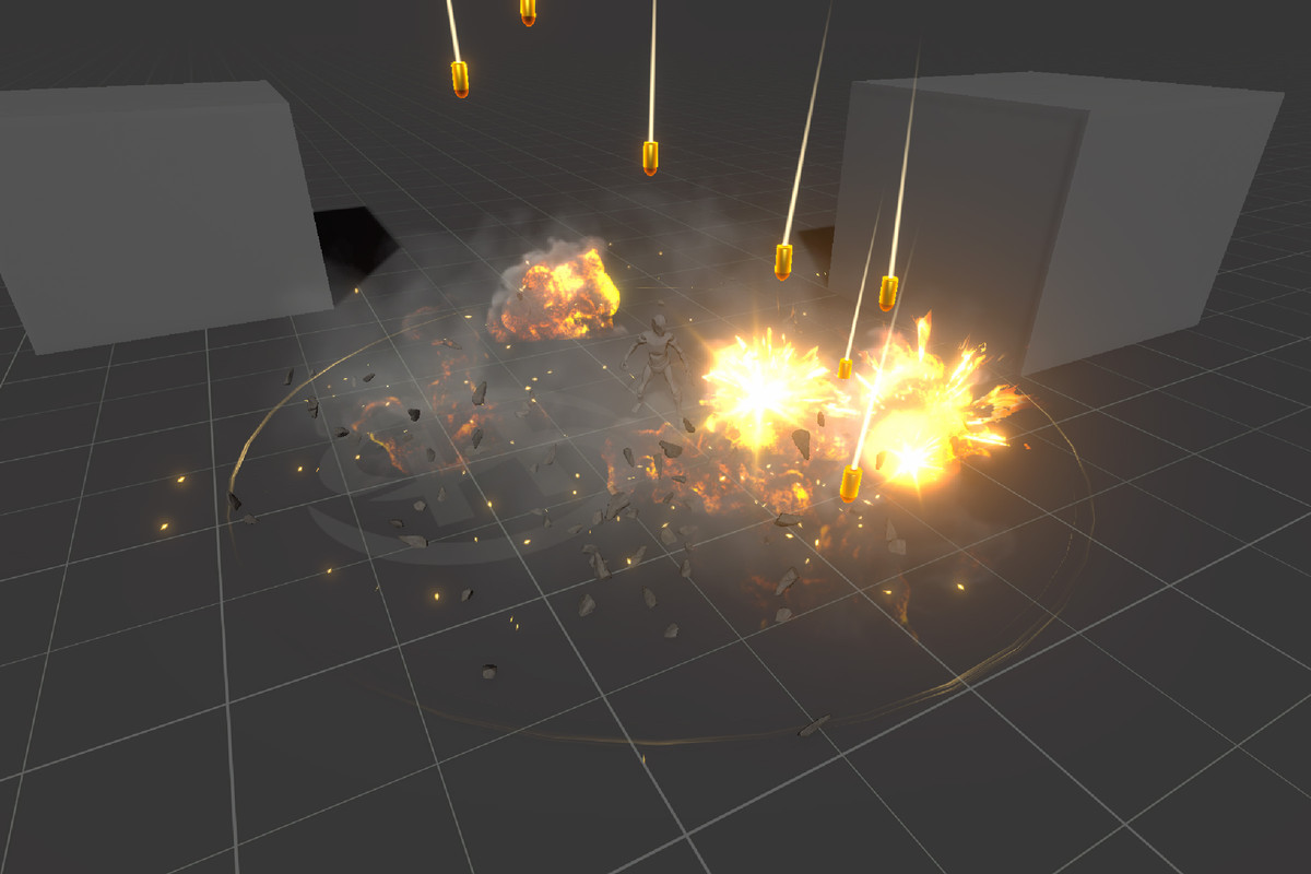 Realistic gunslinger effects