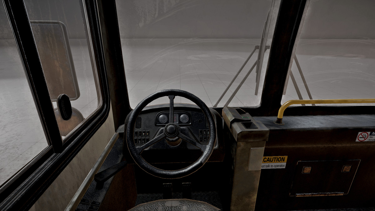 Abandoned City Bus - Drivable