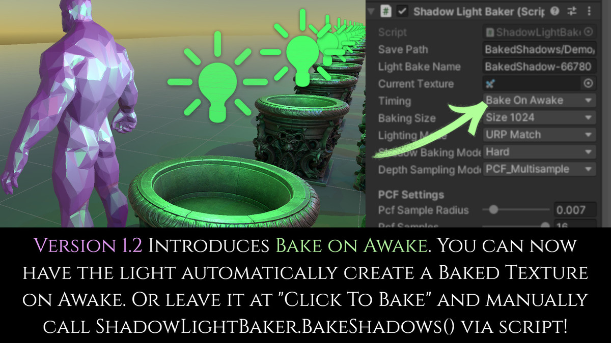 Point Shadow Baker: URP Performance Optimizer