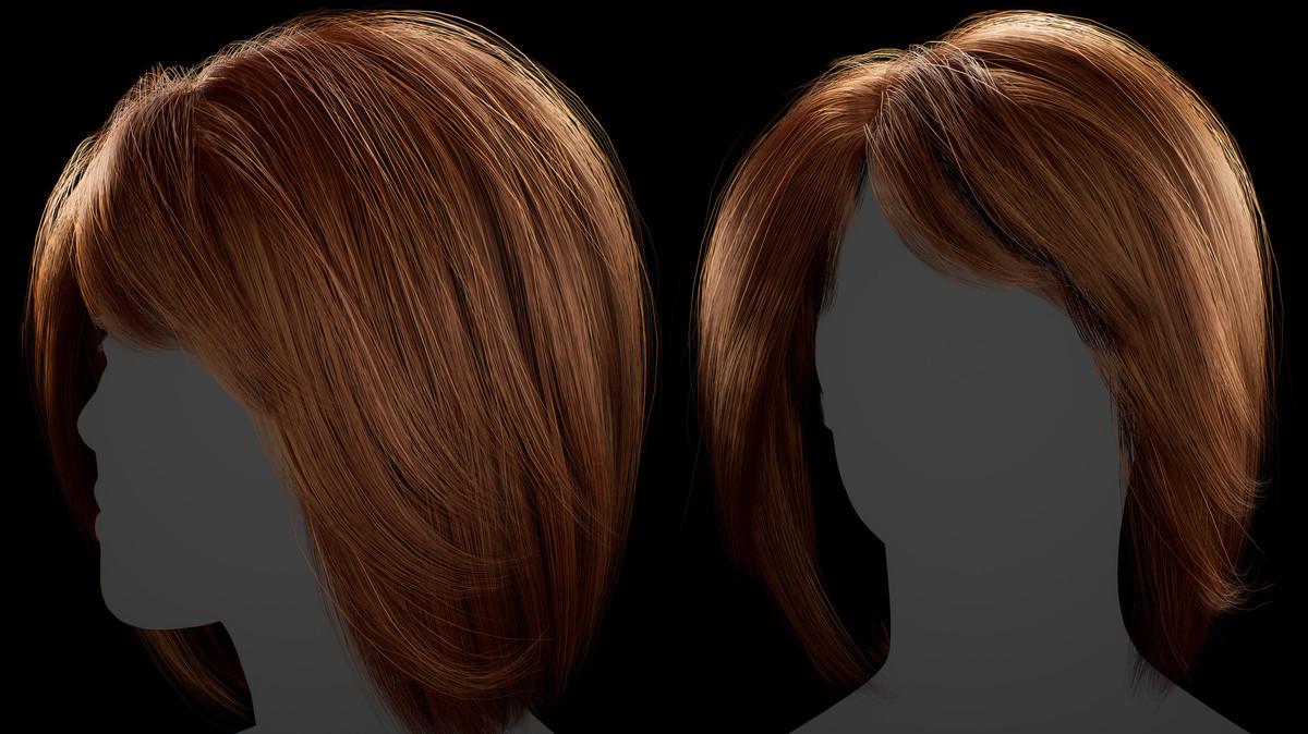 Essential Real-Time Hair Pack – Game-Ready Hairstyles for Unity