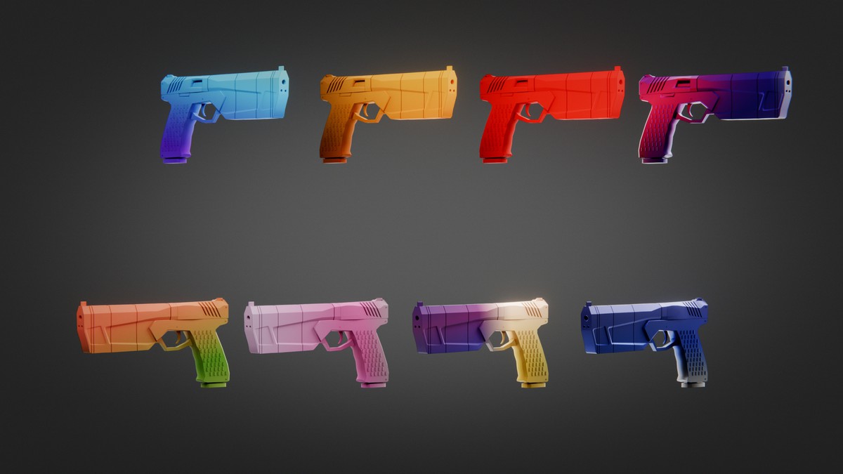 Ultimate Weapon Pack — 23 Guns + 943 Skins (Low Poly, Stylized, FPS/TPS Ready)