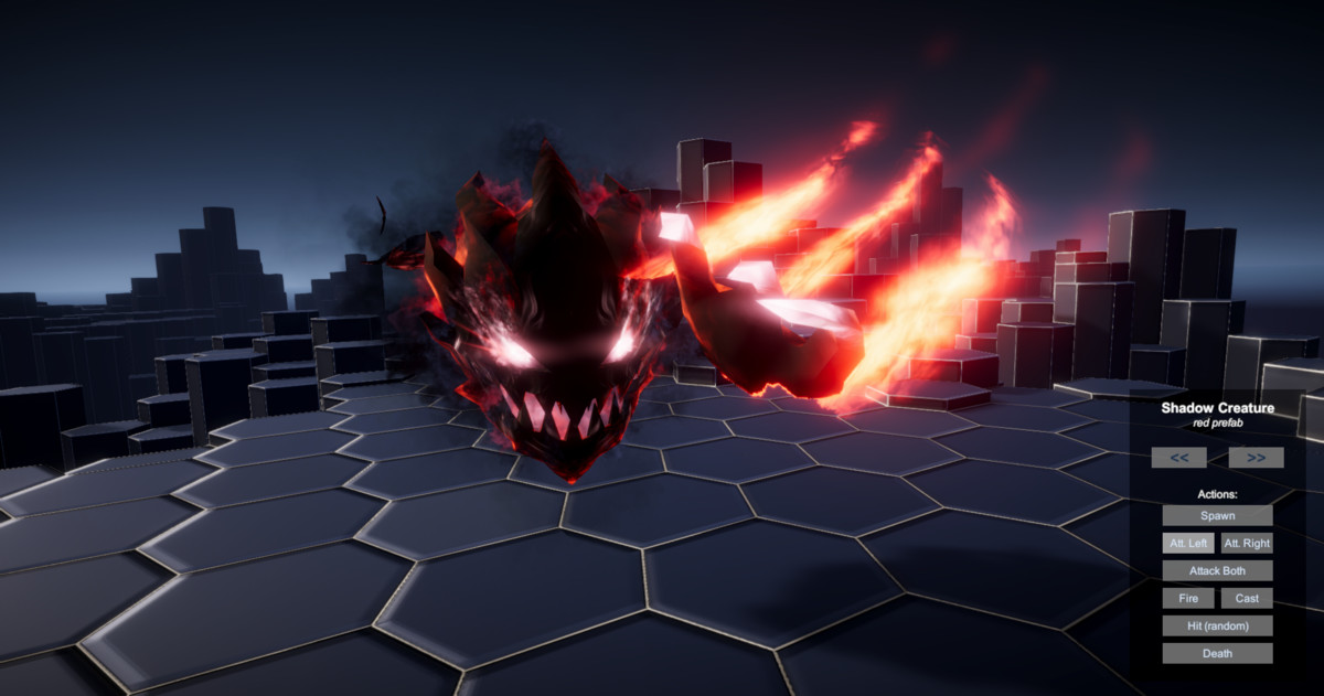 UNI VFX 6D: Shadow Creature