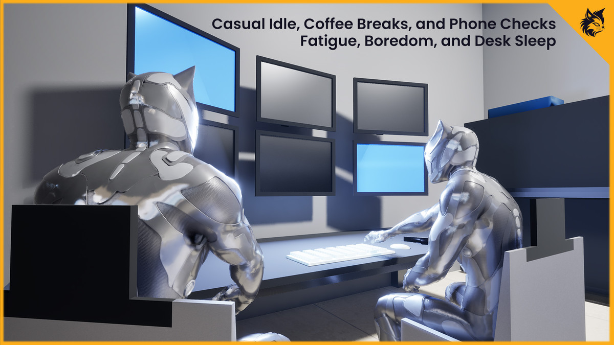 Security Guard Animation Pack