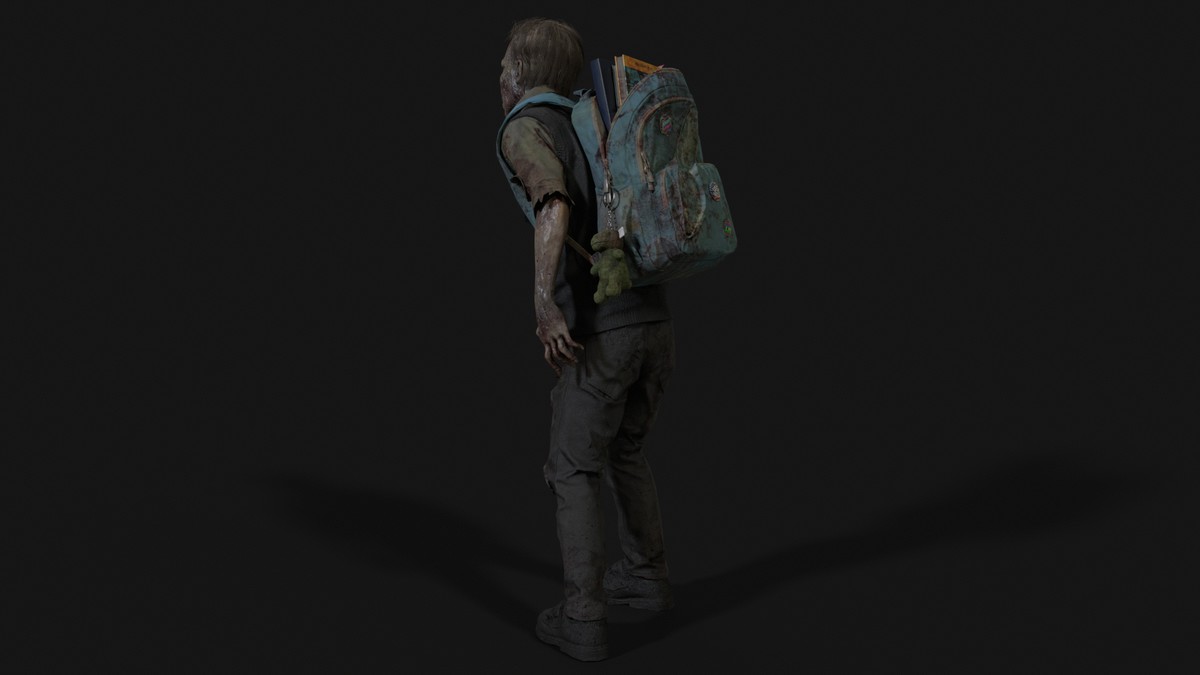 Gradeschooler Boy — American School Zombie Collection