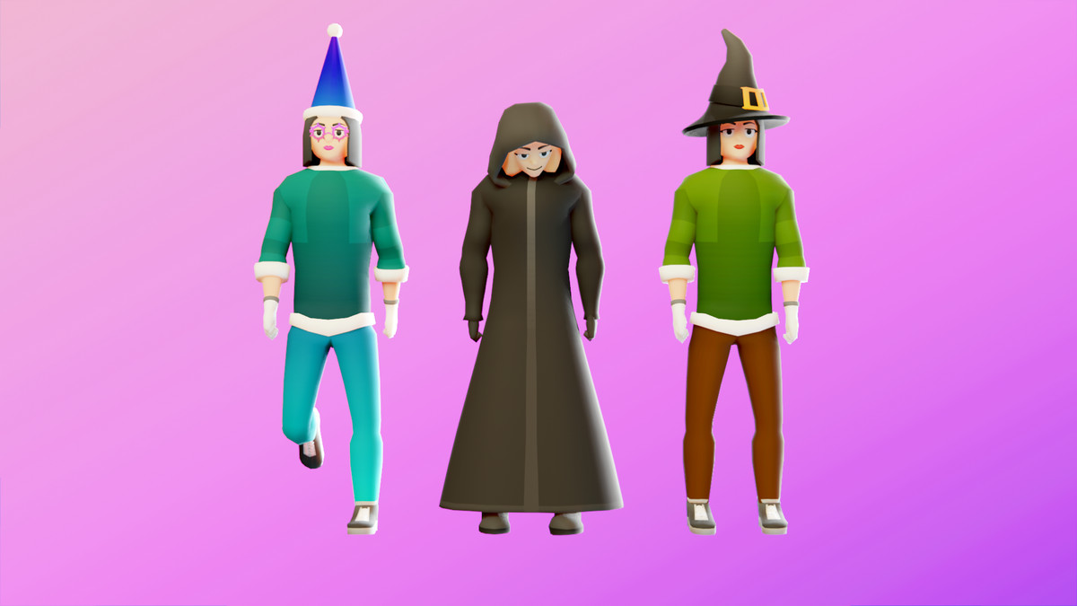 Low Poly Stylized Characters Pack 1 by IGS