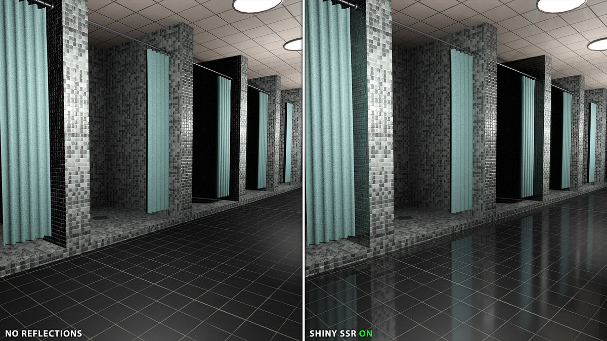 Shiny SSR 2 - Screen Space Reflections