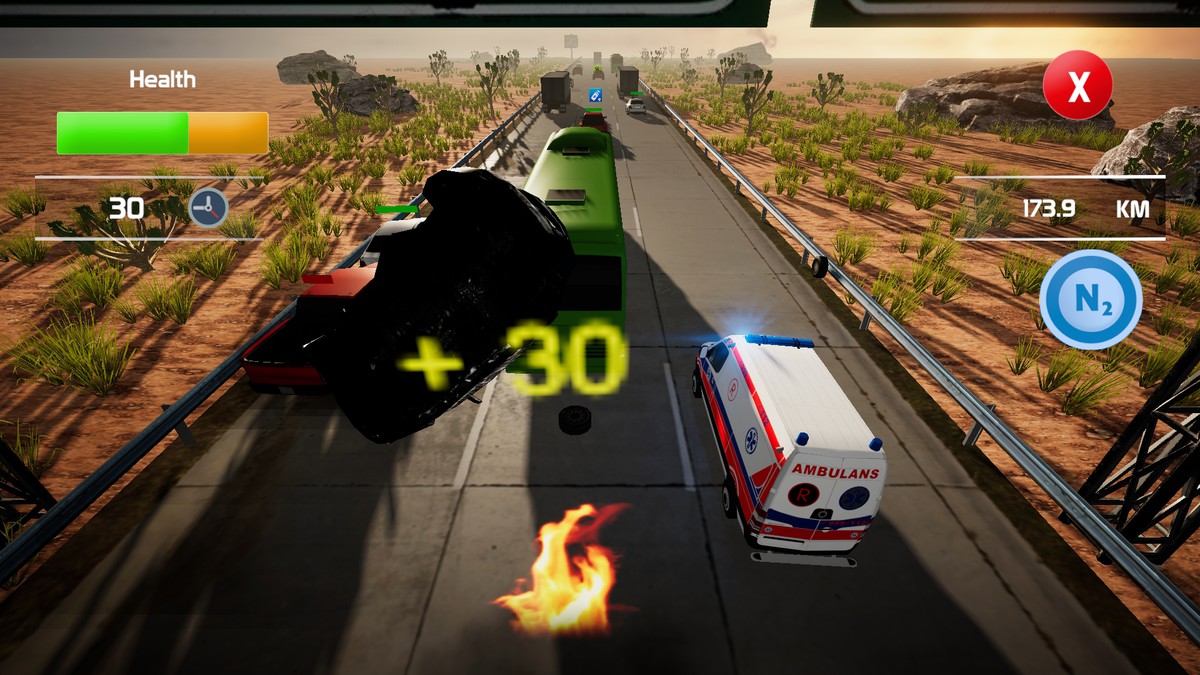Traffic Racing Game
