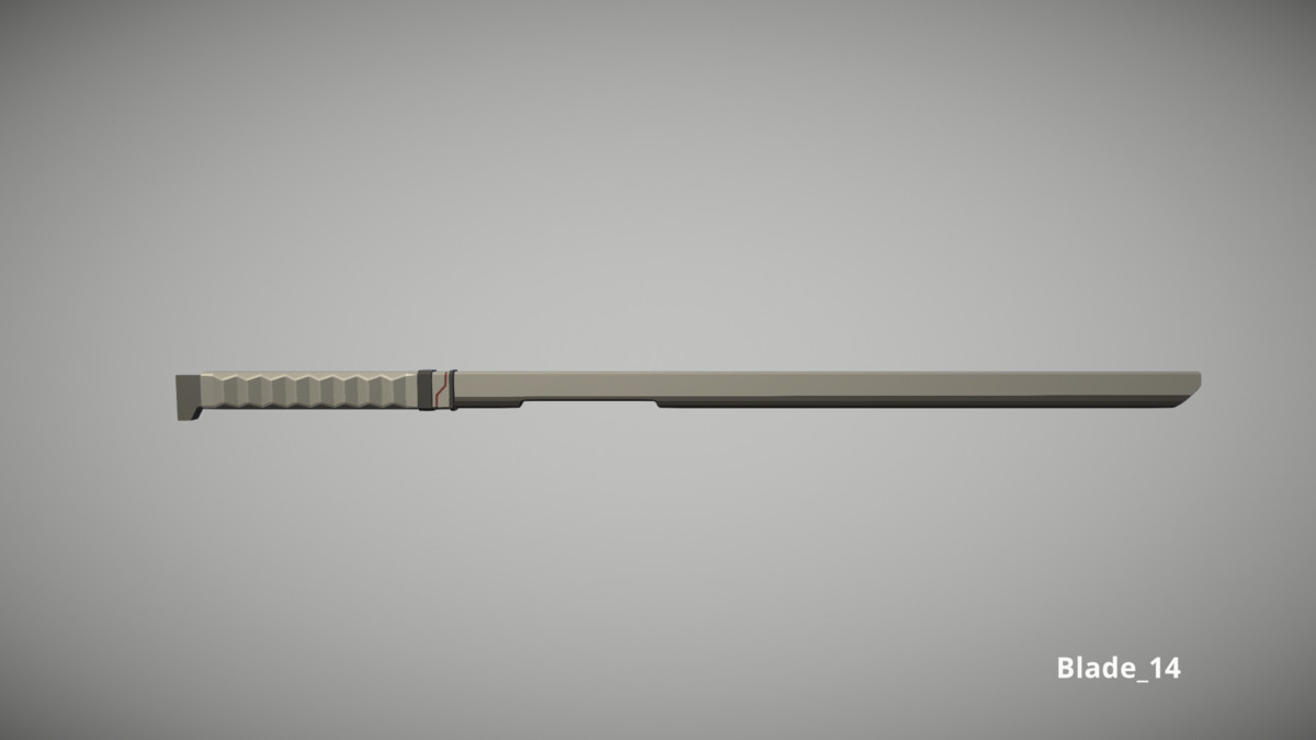 Cyberpunk Armory - Low Poly