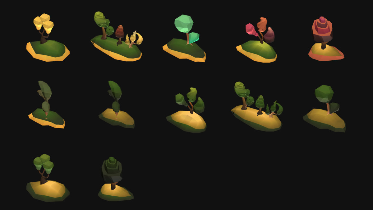 LumaGrove: Wonky Woods – Low Poly Nature Asset Pack