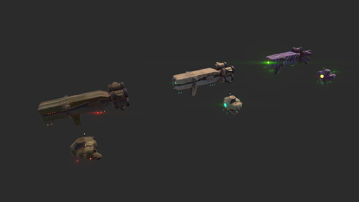 Alien Ships Collection 2