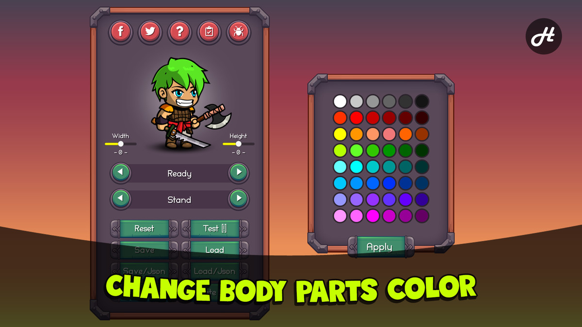 Fantasy Heroes: Character Editor [Basic]