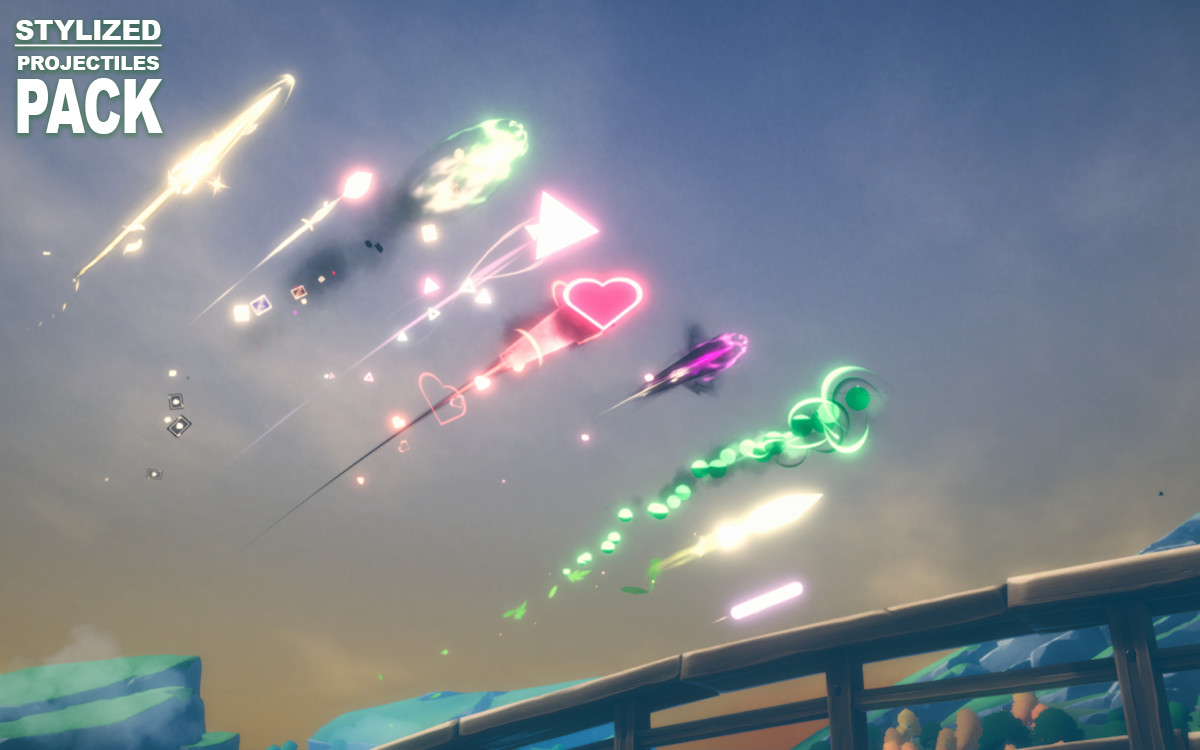 Stylized Projectiles Pack