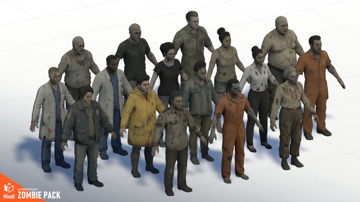 Zombie pack - horror pack