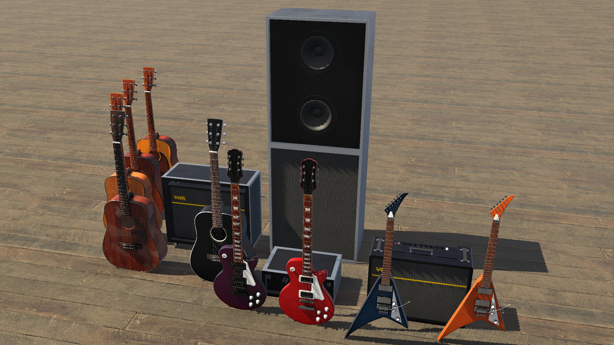 Guitars and Amps