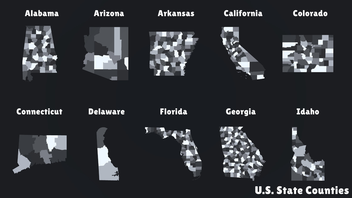 Toon Style World Map Pack