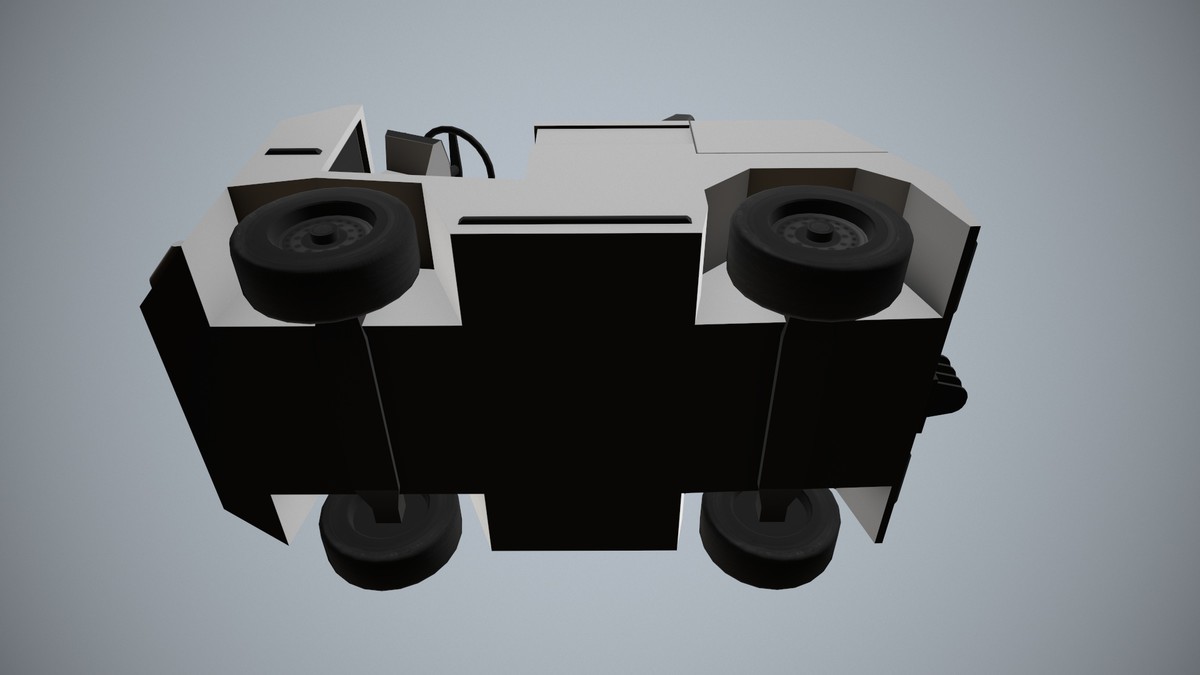 Baggage Tractor (354)