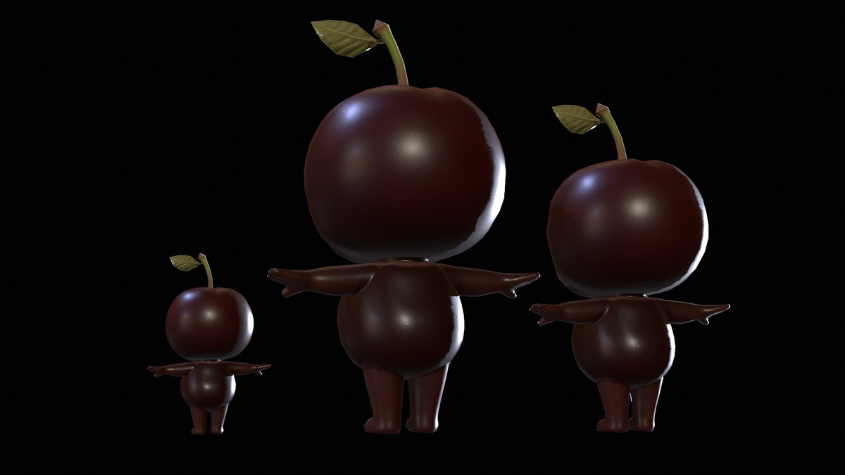 Chibi Fruit Cherry