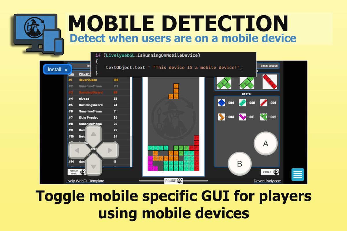 LIVELY WebGL Template