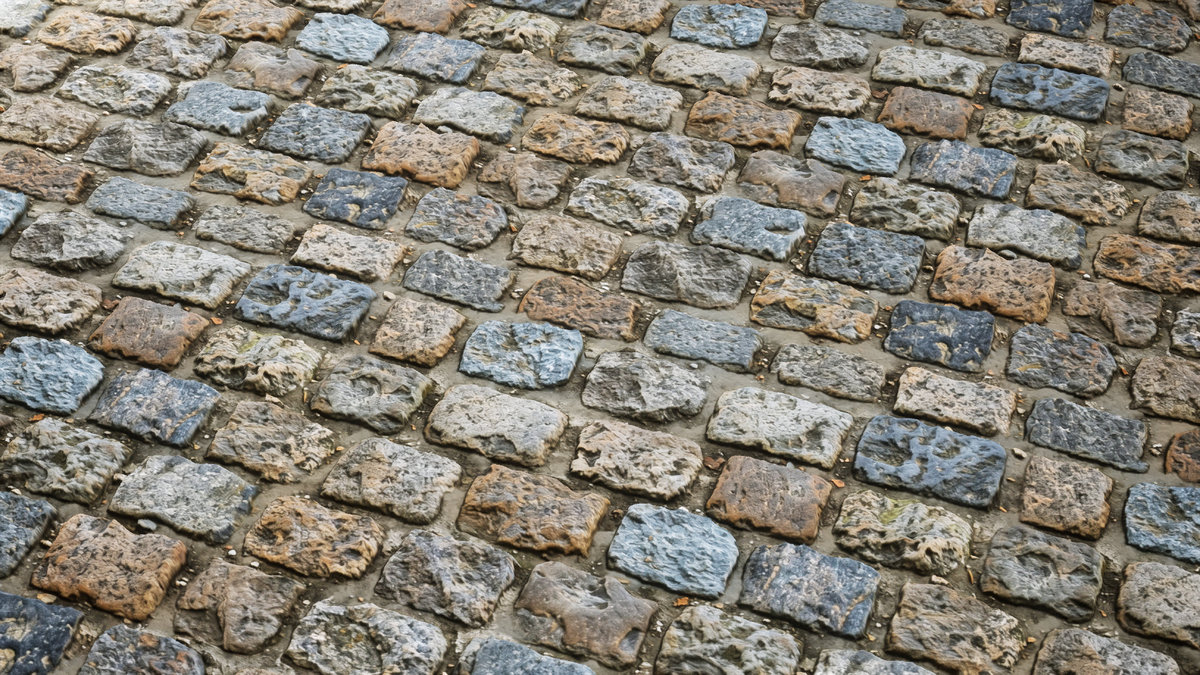 Realistic Materials - Cobblestone 1