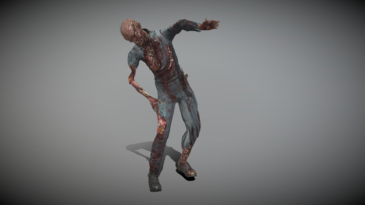 Zombie Animation Root Motion Basic Pack