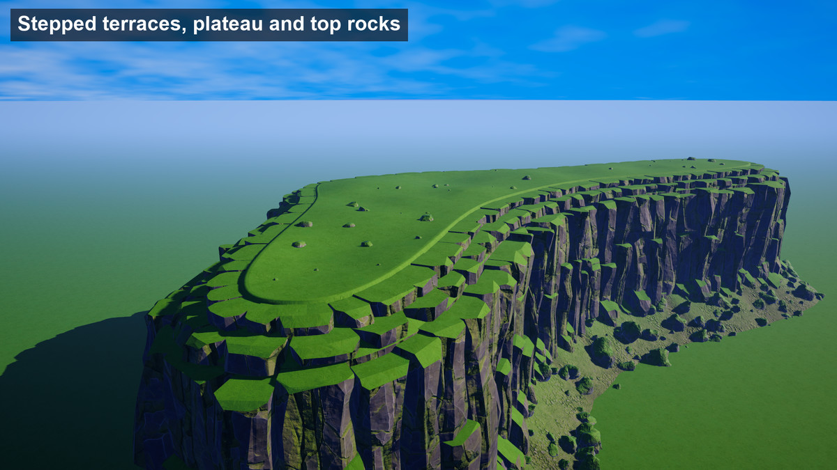 Procedural Cliff Builder