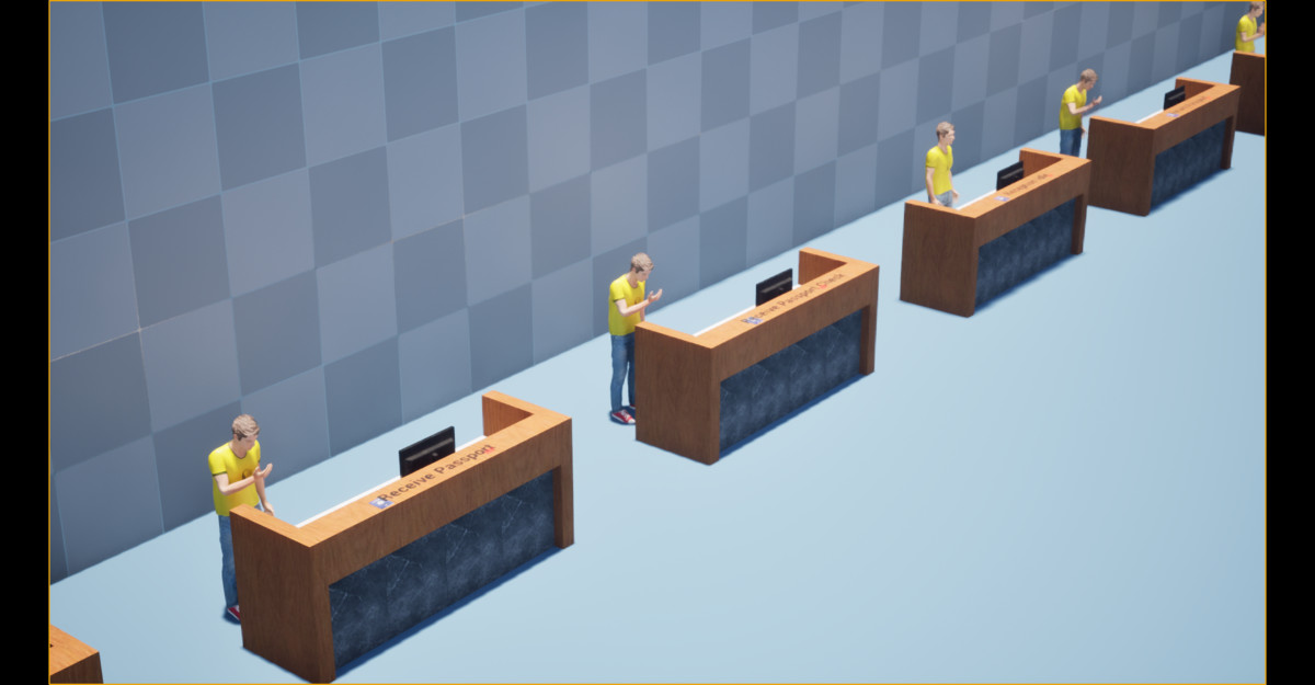 Hotel Staff Animation