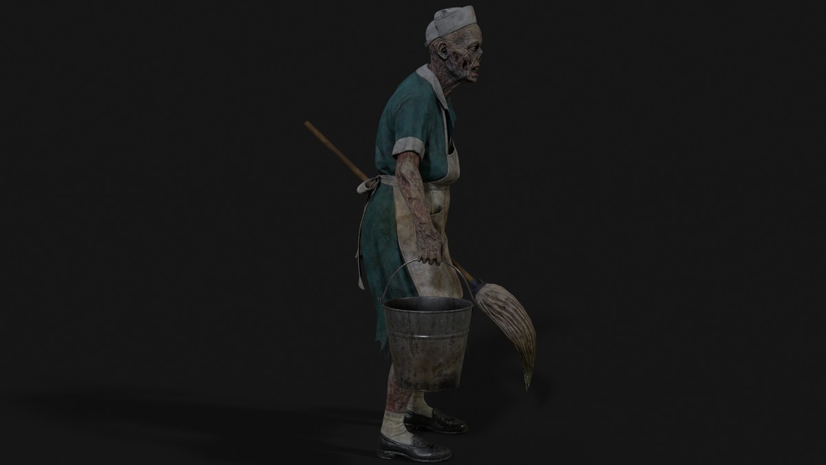 Hospital Janitor — Zombie Hospital Collection