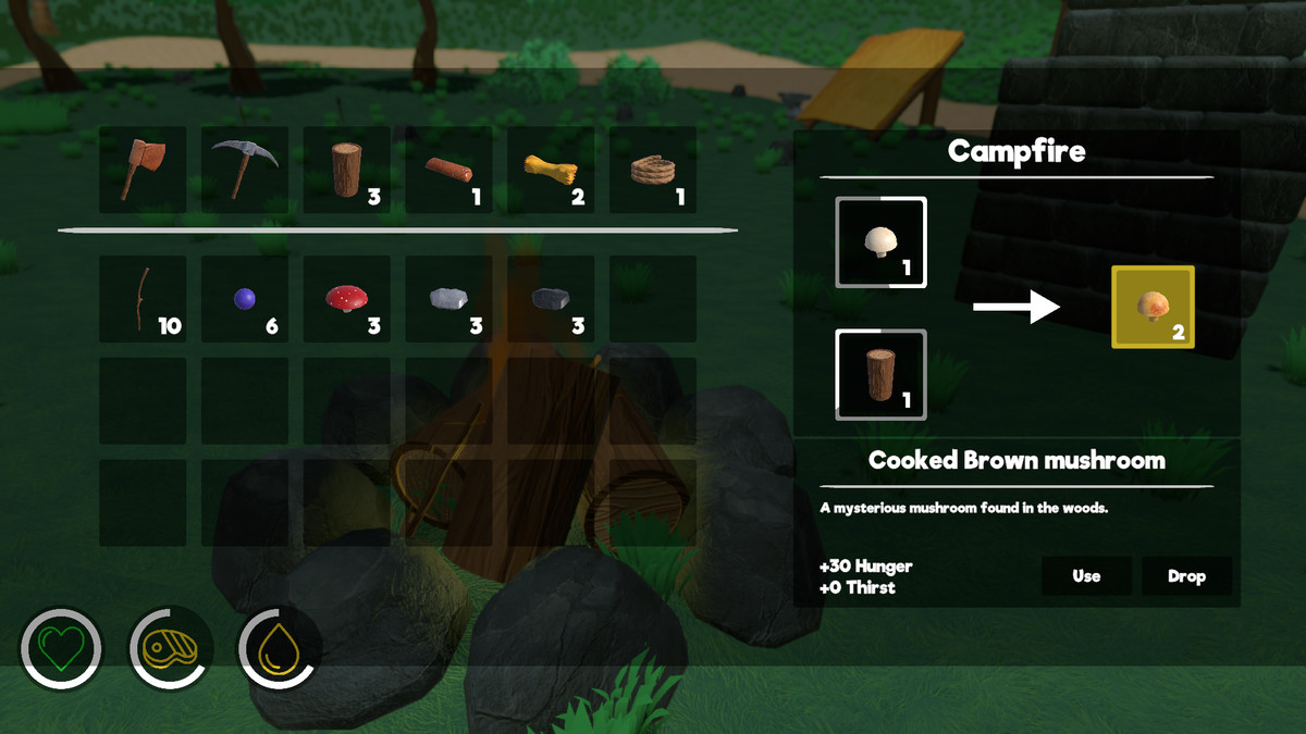 Survival Game Template Stylized 3D