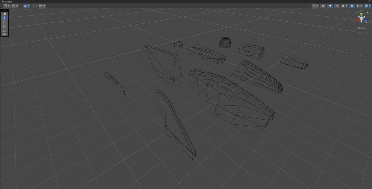 Sci-Fi Modular Spaceship Meteor Mantis