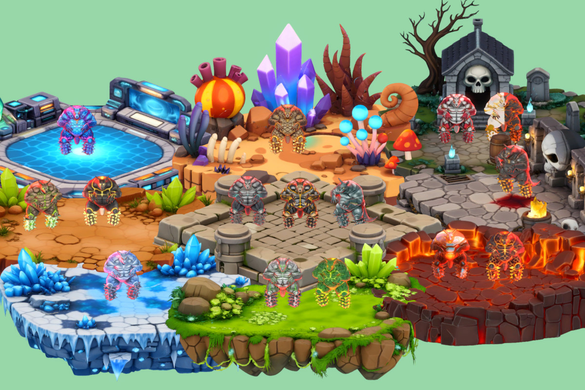 Dread Macefoot - Stylized Fantasy Monster (Rig + Animation) – PixeliusVita