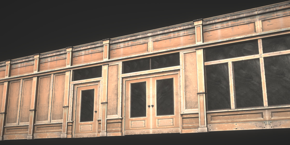 WoodenShopfrontSet (Module)