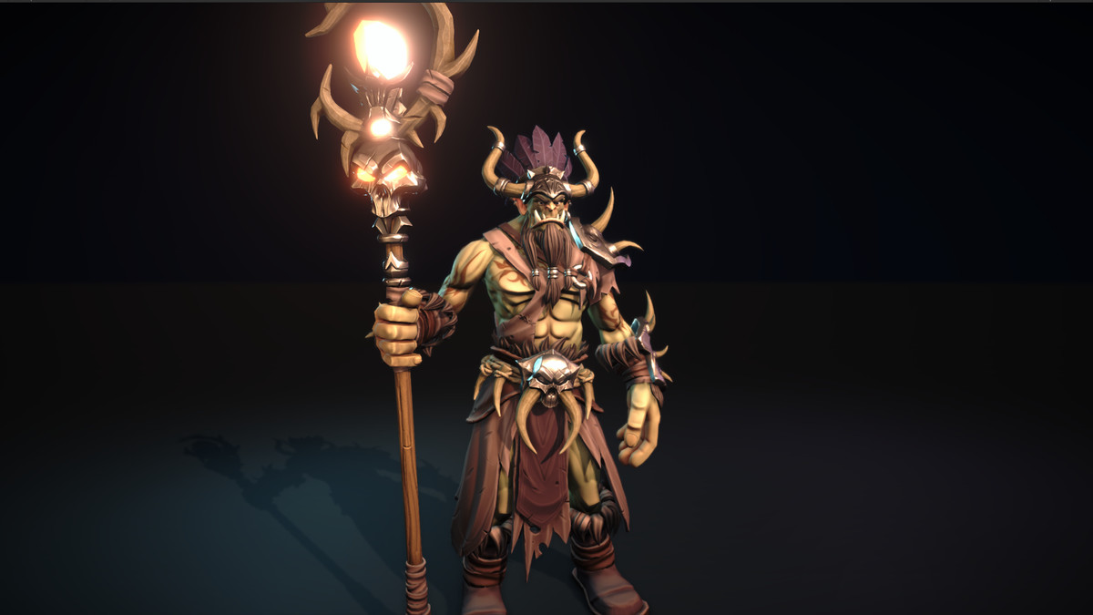 Stylized Orc Shaman