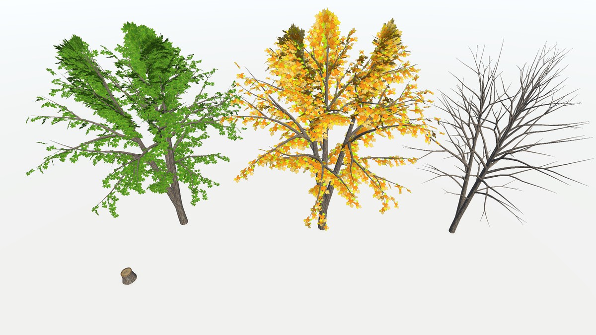 Trees Herbs Plants Pack