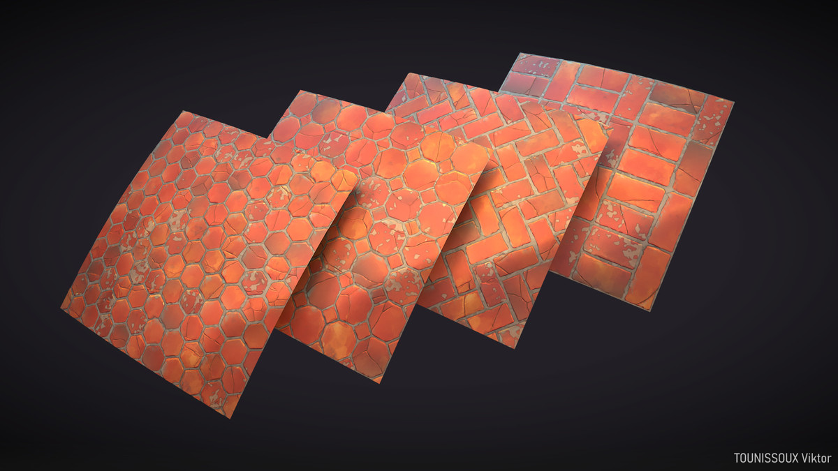 56 Stylized TerraCotta Texture Pack