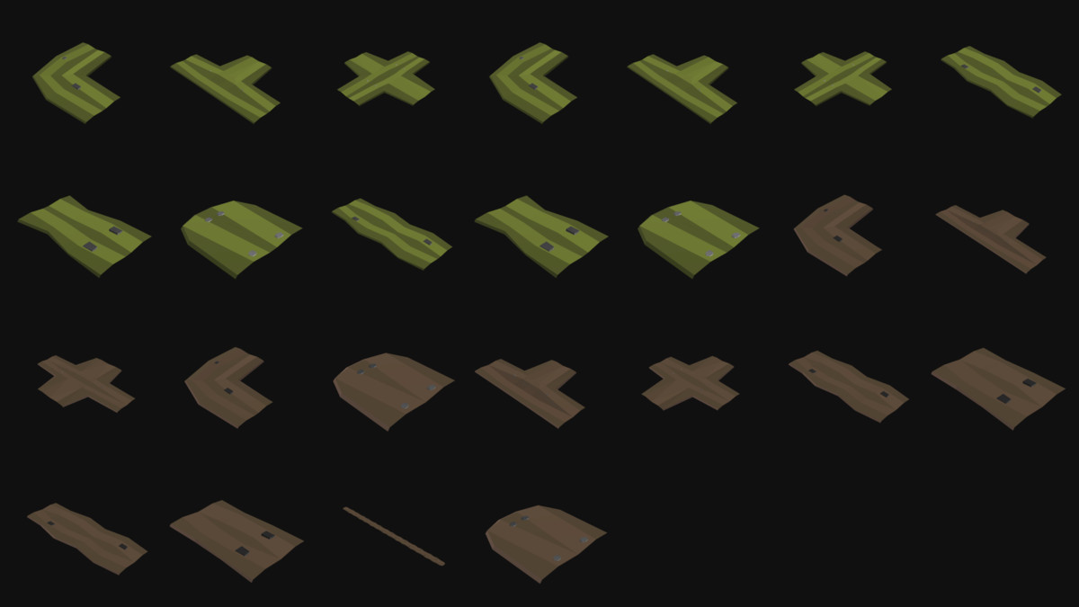 Gravefield Cemetery Kit - PRO (800+ assets)