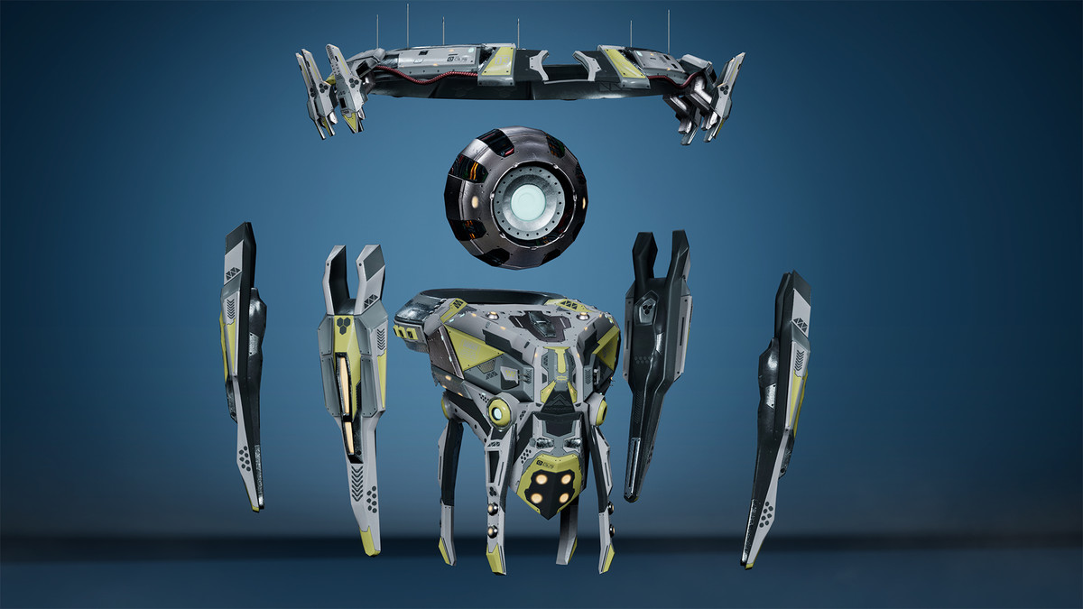 Sci-Fi Mecha Station