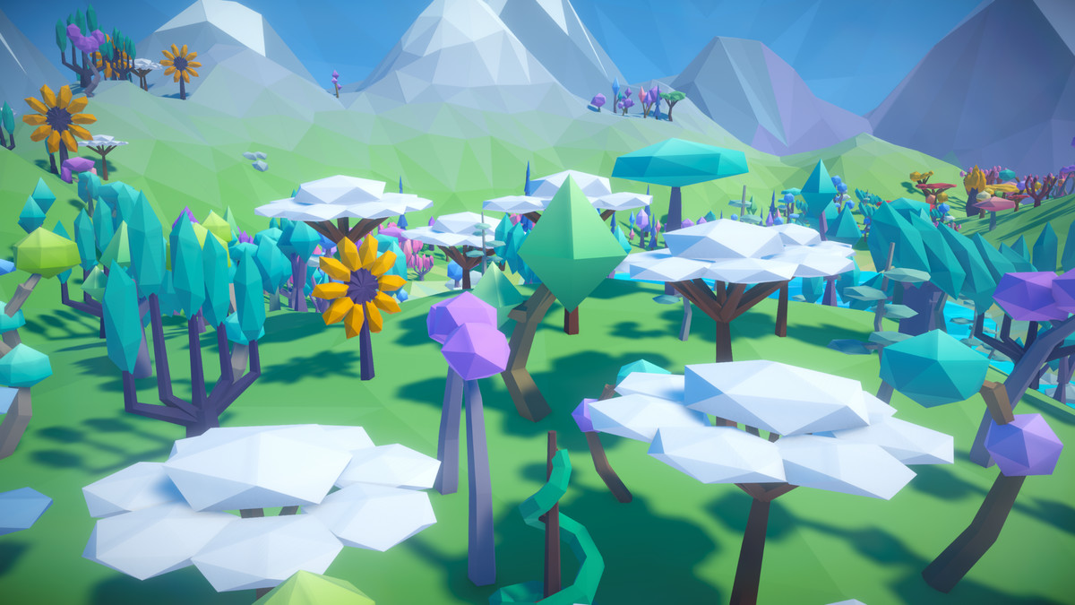 MK Low Poly Trees - Fantasy