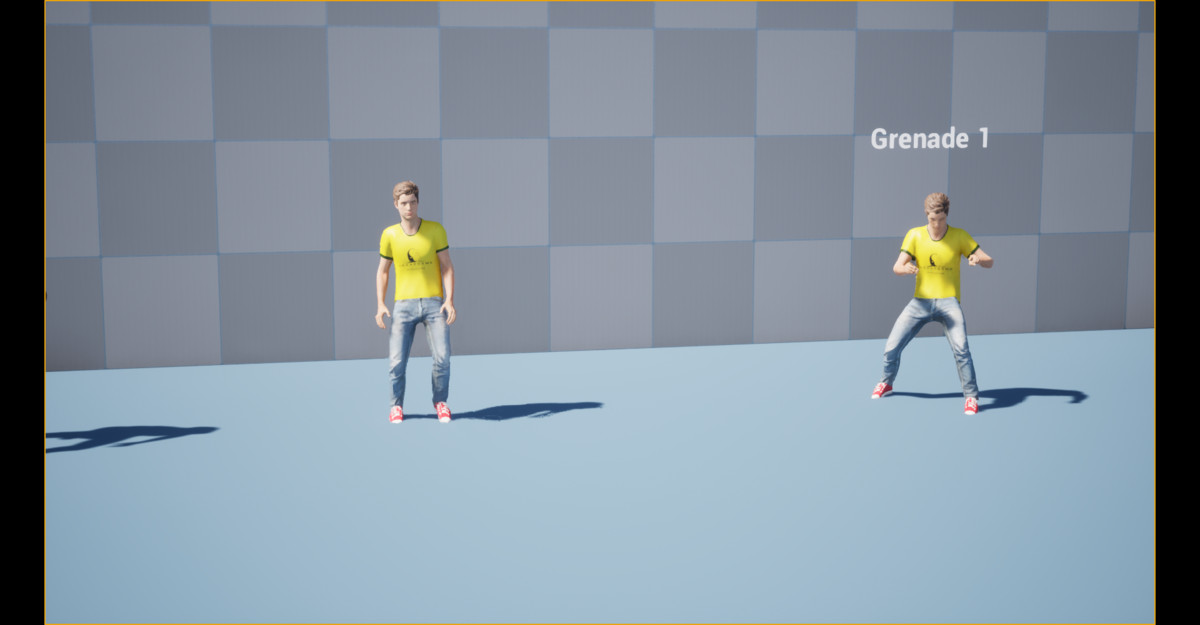 OneHand Throw Animation