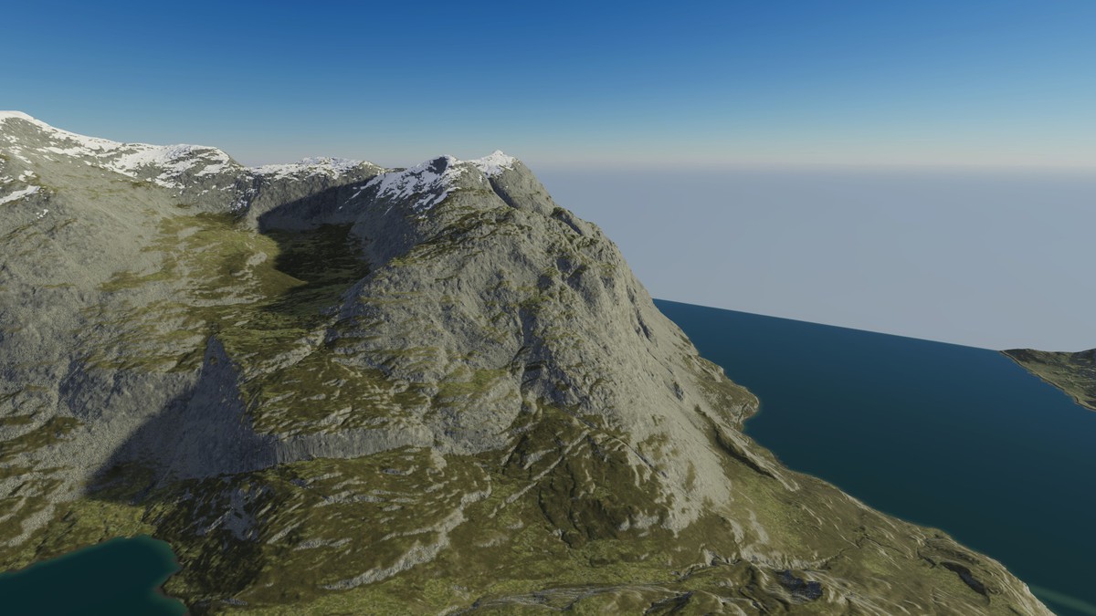Norway Peaks & Valleys Real-World Terrains 8 km + 4 km