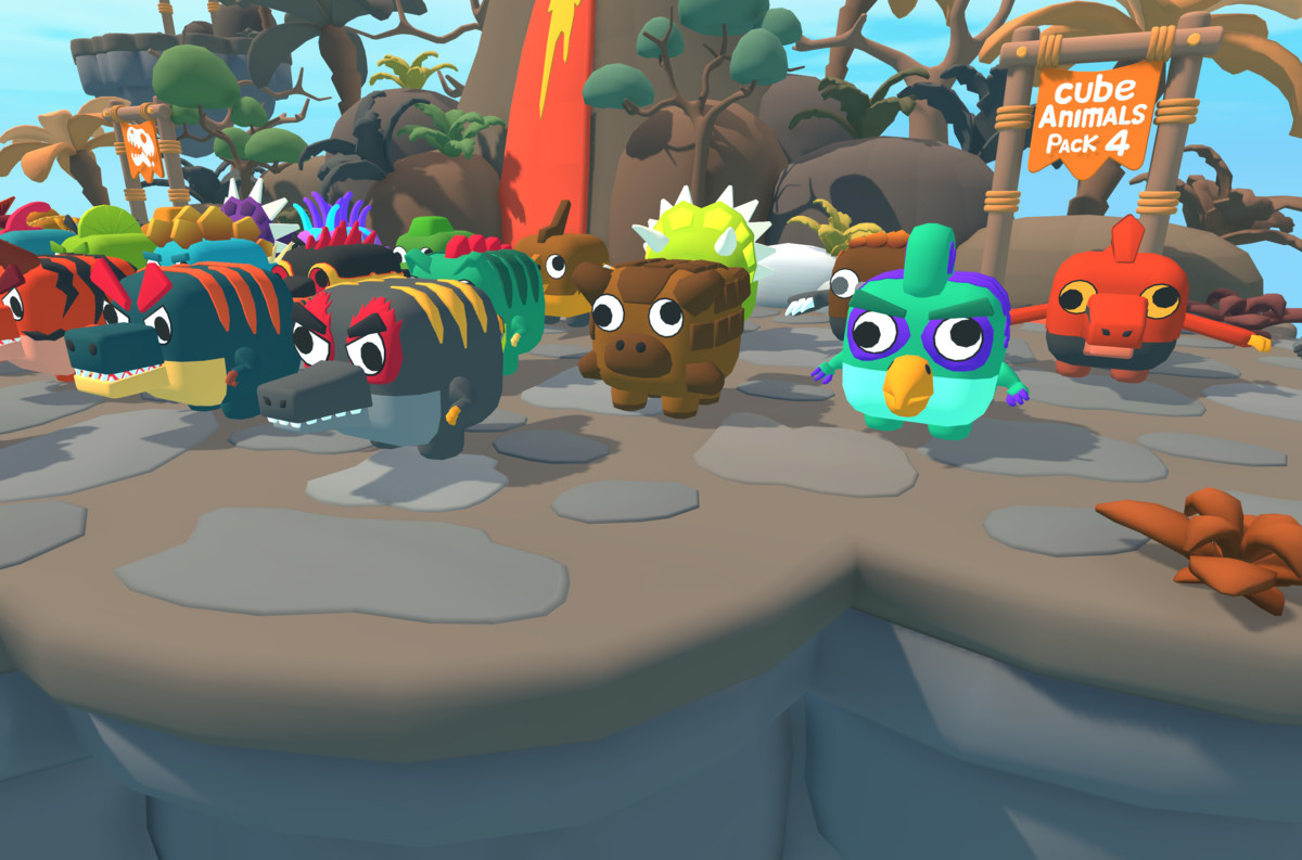 Cute Magic – Cube Dinosaurs Pack 4
