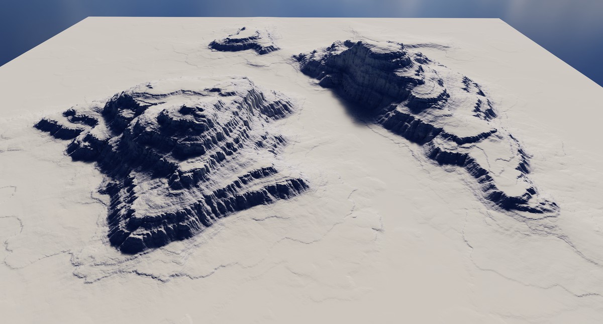 Terraced Canyon Shapes - StampIT!