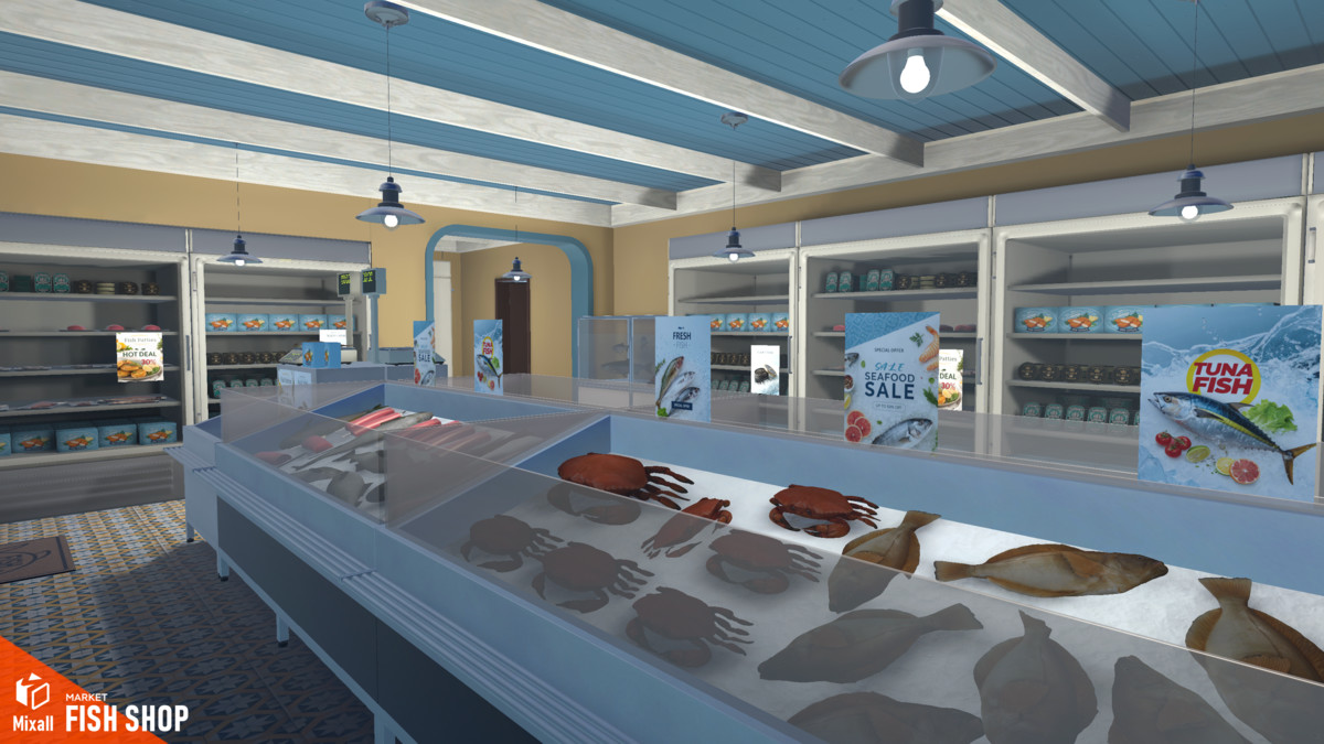 Fish shop - market