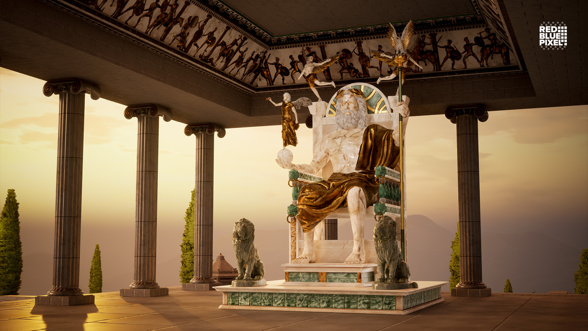Ancient Greek Parthenon Temple