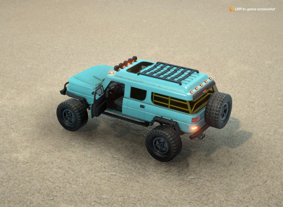 LWB 4x4 - Heavy Duty Off-Road SUV Vehicle Physics